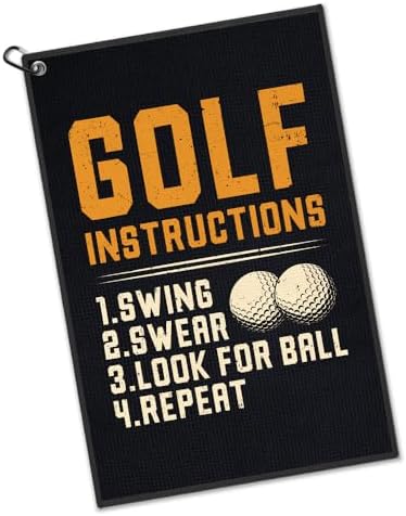 Golf Instructions Golf Towel by Unknown