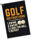 Golf Instructions Golf Towel by Unknown