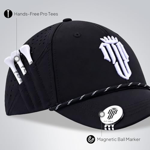 NJF Golf Performance Hats for Men - Image 3