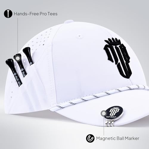 NJF Golf Performance Hats for Men - Image 3