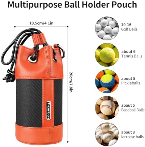 T-carbon Golf Valuables Ball Pouch Holder - Image 2