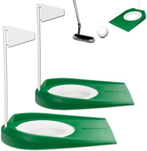 opasyo Putting Green Indoor Set 2pcs Golf Putting Cup by Unknown