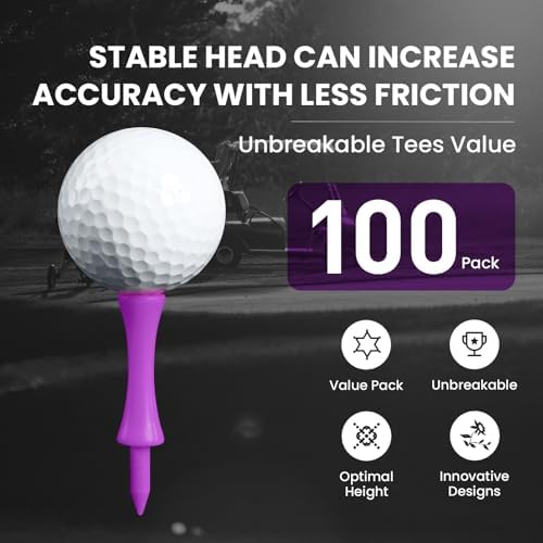 Amy Sport Castle Golf Tees Plastic 2 1/4 Inch - Image 4