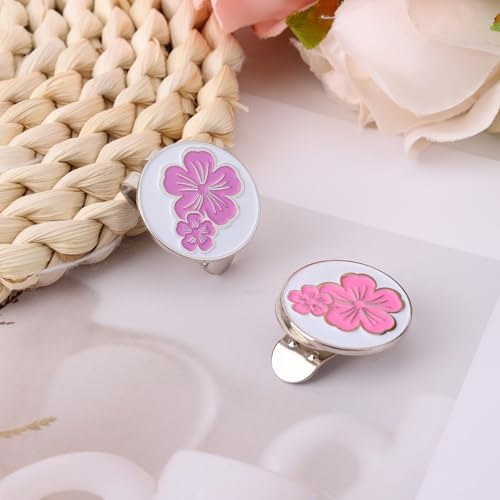 lasuroa 2pcs Magnetic Golf Ball Marker Hat Clip - Image 3
