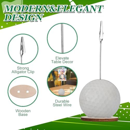 10 Set 60PCS Golf Table Centerpieces, Golf Centerpiece Table Decorations - Image 5
