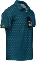 ZITY Mens Golf Polo Shirts Short Sleeve UPF 50+ Moisture Wicking Tshirt by ZITY