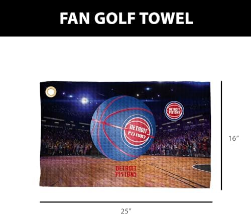 Northwest NBA Golf Towel – Official Licensed Microfiber Waffle Fabric, - Image 4