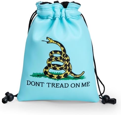 Valuables Pouch Funny Golf Ball Pouch Bag w/Drawstrings by HOOKEDONGOLF