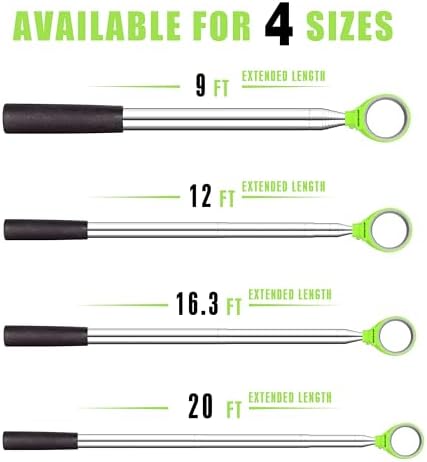 Golf Ball Retriever 9Ft/12Ft/14.5Ft/16.3Ft/20Ft Golf Ball Retriever - Image 6