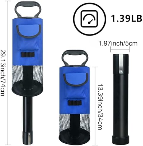 Portable Zipper Detachable Shag Bag - Image 2