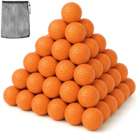 96 Pcs Foam Golf Practice Balls, Soft Limited Flight by Unknown