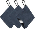 3Pcs Golf Ball Towel 5.5"x5.5" by YELARXI