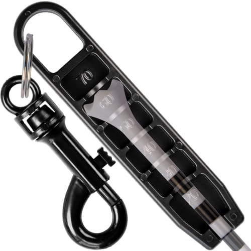 Golf Tee Height Tool, 6 Adjustable Settings, Fits Most Standard Tees by NCULTRO