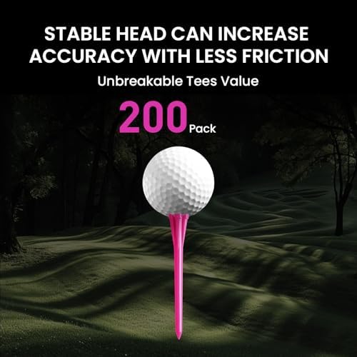 FINGER TEN Golf Tees Plastic Unbreakable - Image 2