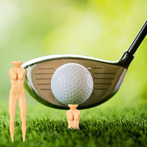 Zomiboo 12 Pcs Funny Golf Tees Bikini Shaped Colorful Plastic Ladies Tees - Image 5