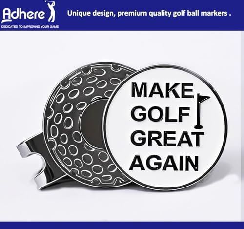 Adhere Golf Ball Markers with Strong Magnetic Hat Clip - Image 7