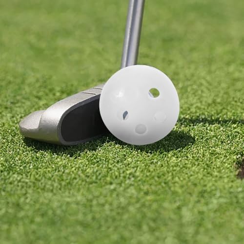 Toddmomy 20 Pcs Hollow Plastic Golf Practice Balls White Pp Lightweight - Image 6