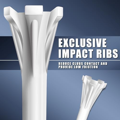 CHAMPKEY Advanced 5-Prong Plastic Golf Tees 120 or 100 Pack - Image 4