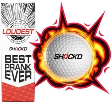 SHOCK'D GOLF BALLS by SHOCKDGOLFBALLS