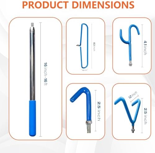 DF 4-in-1 Disc Golf Retriever Pole - Image 3
