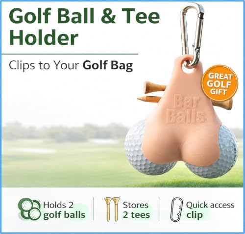 Golf Ball & Tee Holder Caddy – Clip-On Golf Accessory - Image 2