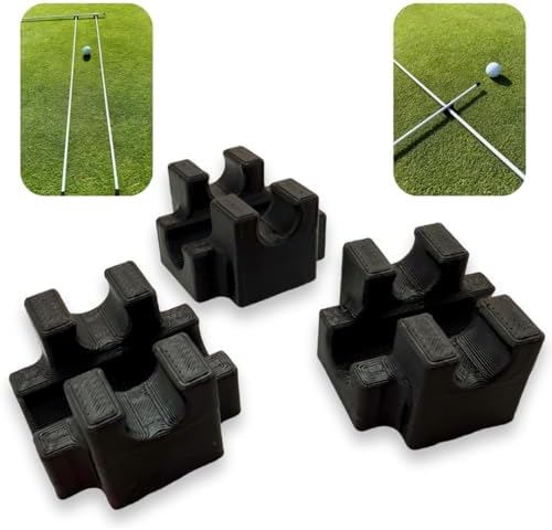 Golf Alignment Stick Clips – Upgraded New Version – More Flexible & More by Unknown
