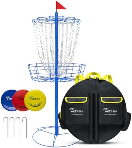 TARUMG 24-Chains Disc Golf Basket by TARUMG