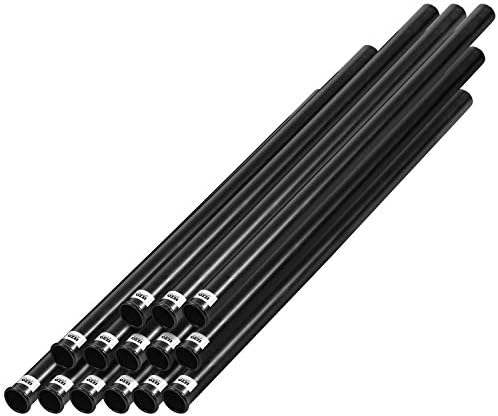 Izzo Golf Black Plastic Golf Club Tube - Image 2