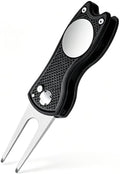 Golf Divot Repair Tool, 1 Pack, Stainless Steel Ball Marker Switchblade by Unknown