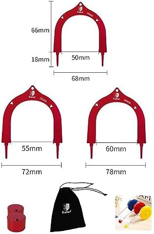 3Pcs Golf Putting Gates, Putter Gates, Aluminum Alloy Portable Lightweight - Image 3