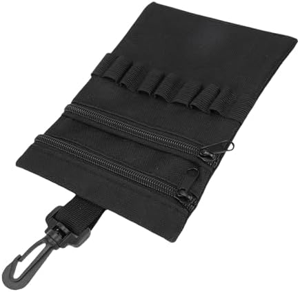 Golf Tee Pouch, 9 Slot Tee Ball Bag, Oxford Accessory - Image 7