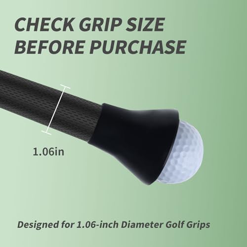 Golf Ball Picker Upper for Putter Large Grip, 3 Pack Golf Ball Retriever for - Image 2