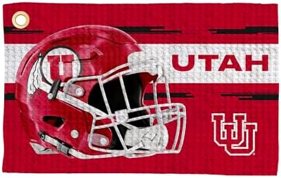Northwest NCAA Golf Towel, Official Licensed Microfiber Waffle Fabric, by Northwest