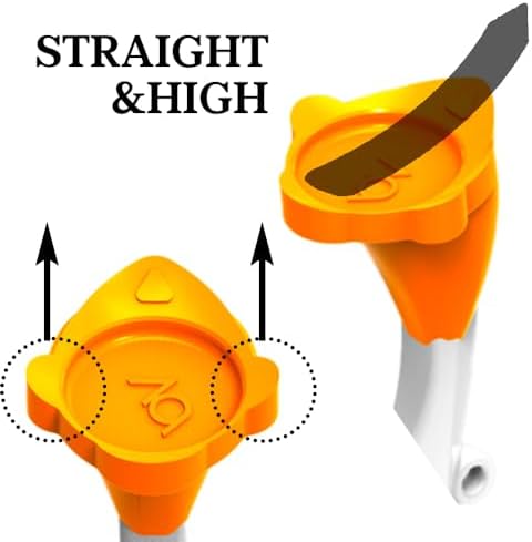 BIRDIE79 High Path Golf Tees, Adjustable Height, 5° Launch, 9 Pack - Image 3