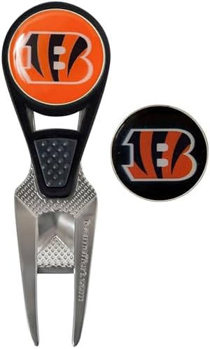NFL CVX Ball Mark Repair Tool & 2 Ball Markers by TeamEffort