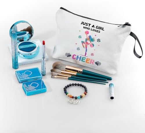 Cheerleader Cheerleading Gifts, Cheer Makeup Bag Pouch - Image 4