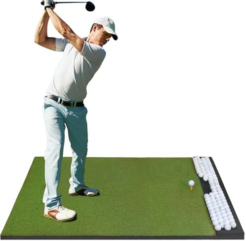 Integrated Golf Hitting Mat by Ponsonbay