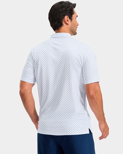 Obla Men's Golf Shirt Short Sleeve Dry Fit Collared Polo Shirts - Image 5