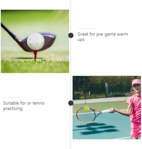Practice Balls for Golf 24pcs Perforated Plastic - Image 3