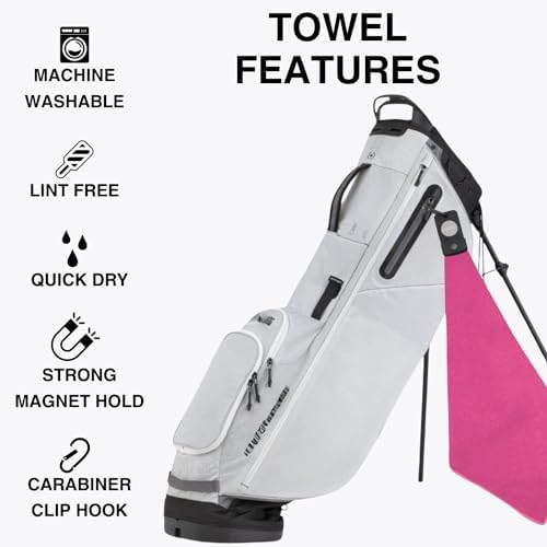 Magnetic Golf Towels for Golf Bags - Image 2