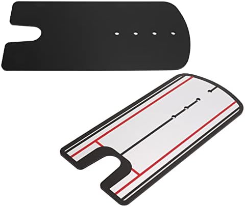 Golf Putting Practice Mirror Aid, Posture Correction Trainer, Acrylic Alignment - Image 3