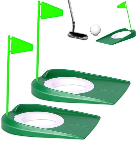 opasyo Putting Green Indoor Set 2pcs Golf Putting Cup by Unknown