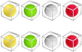 Golf Ball Display Case, UV Protected Golf Ball Display Cube, Acrylic Case Clear by VCISPOK