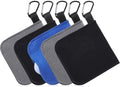 Batiyeer 5 Pack Small Golf Towel 5.5 x 5.5 Inch Microfiber Waffle Material by Batiyeer