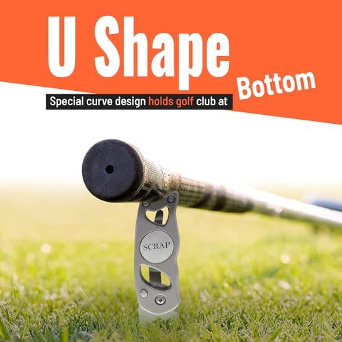 Personalized Switchblade Stainless Golf Divot Repair Tool & 2 Ball Markers - Image 5