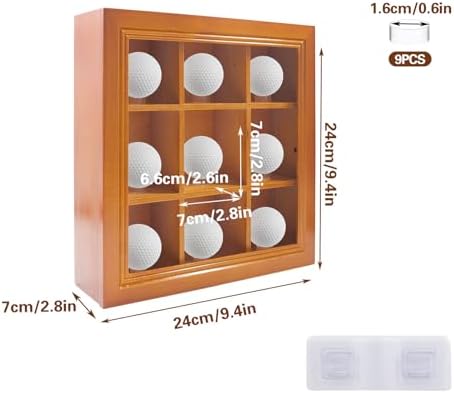 Wooden Golf Ball Display Case - Image 2