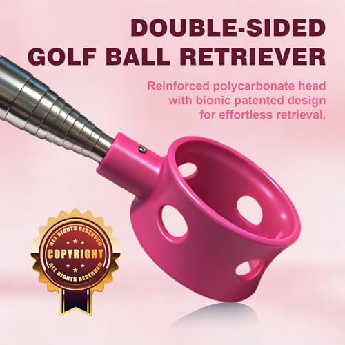 Golf Ball Retriever Telescopic for Water, 9/12/15/20Ft GolfBall Grabber Tool - Image 3