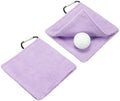 Small Microfiber Golf Towel, Pocket Golf Ball Towel by YELARXI