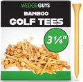 Wedge Guys Bamboo Golf Tees 2-3/4" & 3-1/4" | 100, 500 or 1000 pcs. | Extra by WedgeGuys