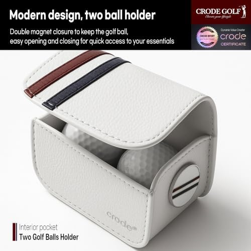 CRODE Golf Ball Bag and Tee Holder - Image 2